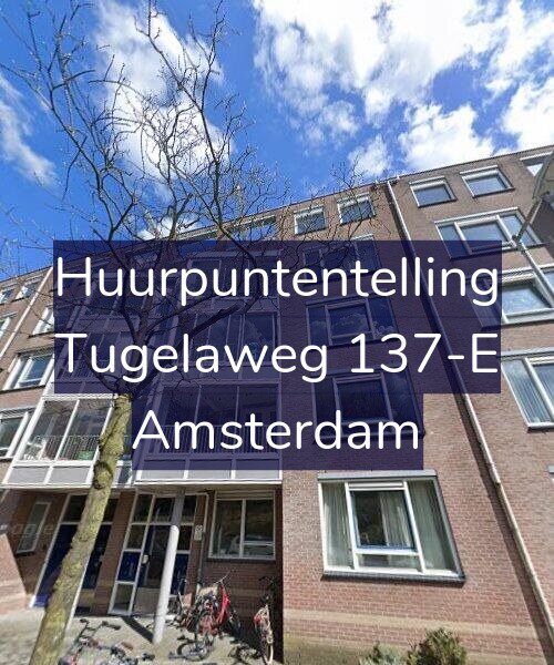 Foto gevel Huurpuntentelling voor Tugelaweg 137-E, Amsterdam