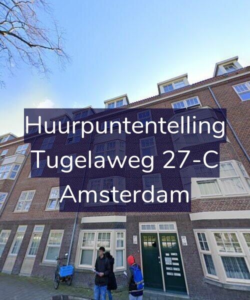 Foto gevel Huurpuntentelling voor Tugelaweg 27-C, Amsterdam