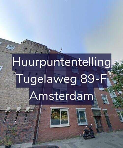 Foto gevel Huurpuntentelling voor Tugelaweg 89-F, Amsterdam