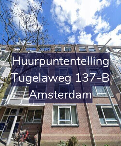 Foto gevel Huurpuntentelling voor Tugelaweg 137-B, Amsterdam