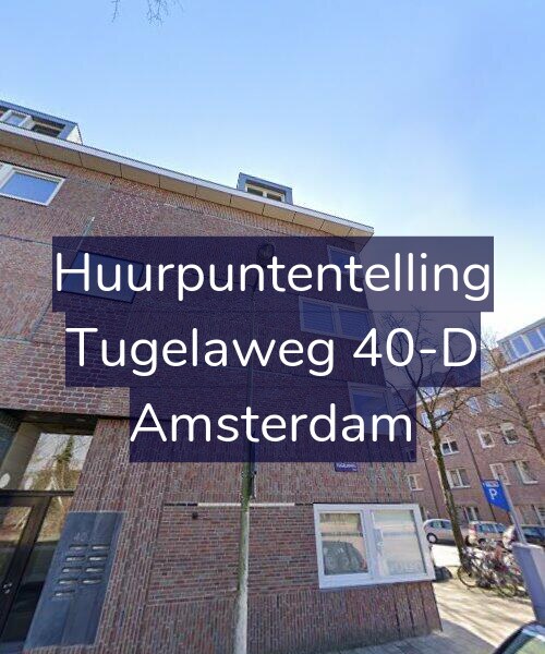 Foto gevel Huurpuntentelling voor Tugelaweg 40-D, Amsterdam
