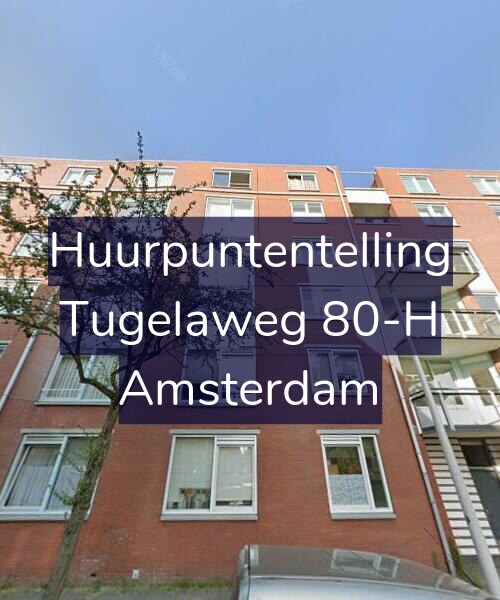 Foto gevel Huurpuntentelling voor Tugelaweg 80-H, Amsterdam