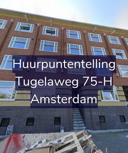 Foto gevel Huurpuntentelling voor Tugelaweg 75-H, Amsterdam