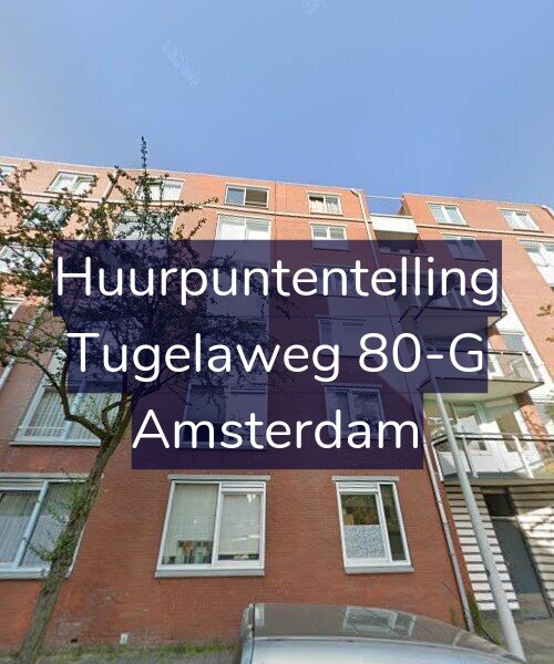 Foto gevel Huurpuntentelling voor Tugelaweg 80-G, Amsterdam