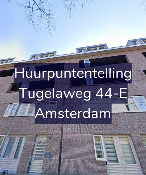 Foto gevel Huurpuntentelling voor Tugelaweg 44-E, Amsterdam