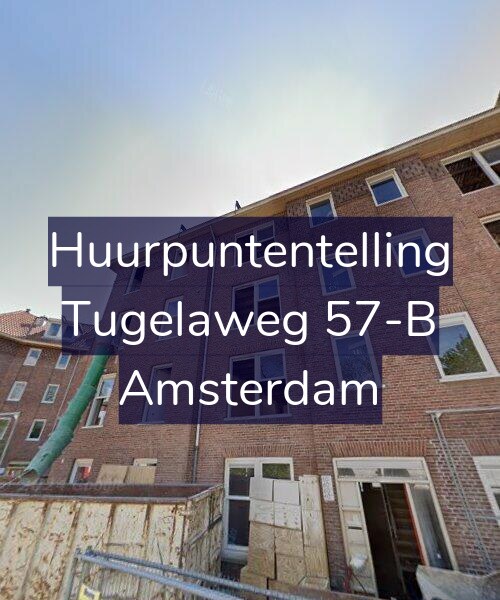 Foto gevel Huurpuntentelling voor Tugelaweg 57-B, Amsterdam