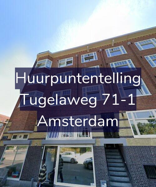 Foto gevel Huurpuntentelling voor Tugelaweg 71-1, Amsterdam