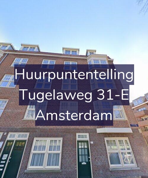 Foto gevel Huurpuntentelling voor Tugelaweg 31-E, Amsterdam