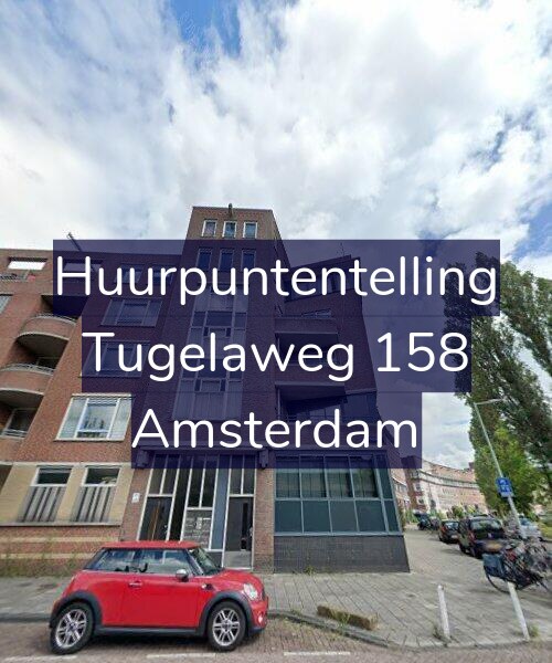Foto gevel Huurpuntentelling voor Tugelaweg 158, Amsterdam