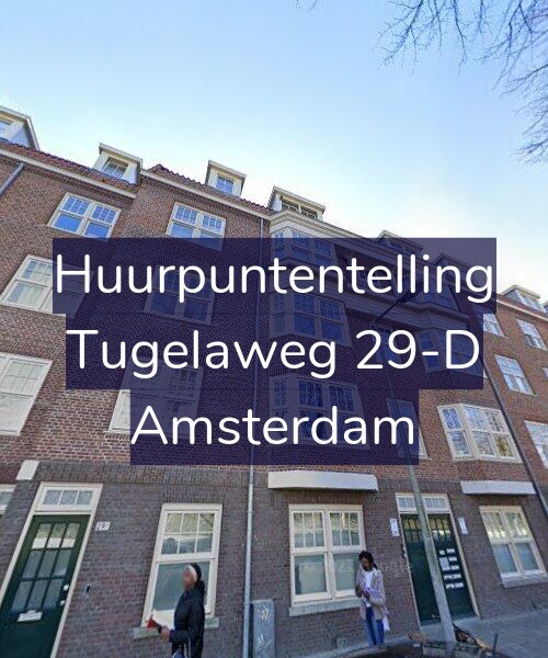 Foto gevel Huurpuntentelling voor Tugelaweg 29-D, Amsterdam