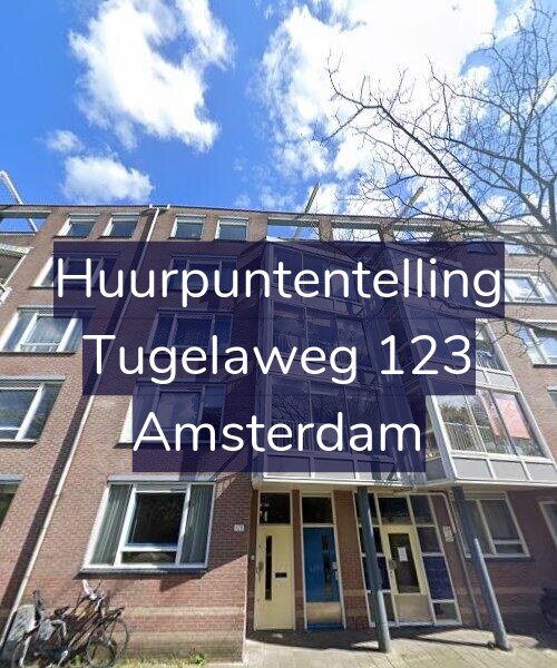 Foto gevel Huurpuntentelling voor Tugelaweg 123, Amsterdam