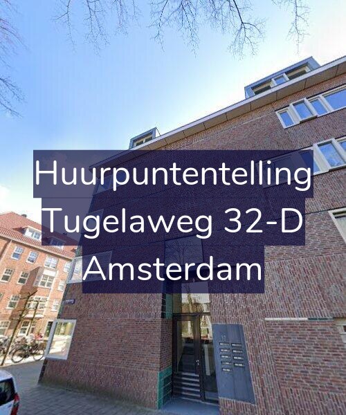 Foto gevel Huurpuntentelling voor Tugelaweg 32-D, Amsterdam