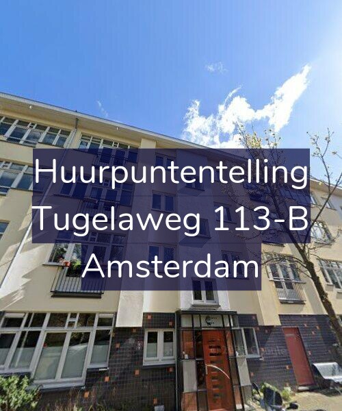 Foto gevel Huurpuntentelling voor Tugelaweg 113-B, Amsterdam