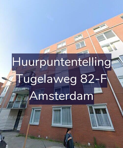 Foto gevel Huurpuntentelling voor Tugelaweg 82-F, Amsterdam