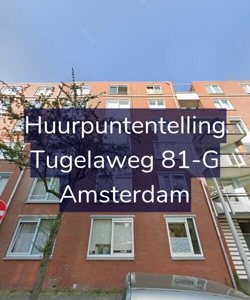 Foto gevel Huurpuntentelling voor Tugelaweg 81-G, Amsterdam