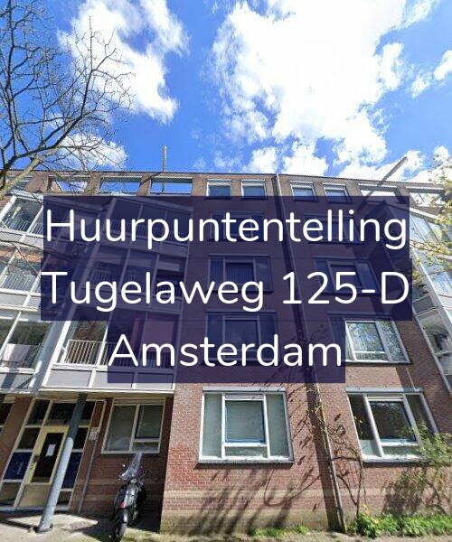 Foto gevel Huurpuntentelling voor Tugelaweg 125-D, Amsterdam