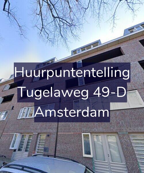 Foto gevel Huurpuntentelling voor Tugelaweg 49-D, Amsterdam