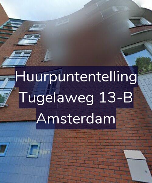 Foto gevel Huurpuntentelling voor Tugelaweg 13-B, Amsterdam