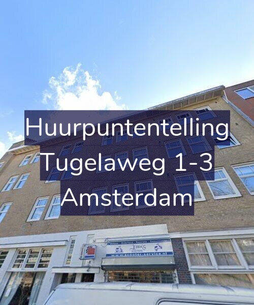 Foto gevel Huurpuntentelling voor Tugelaweg 1-3, Amsterdam