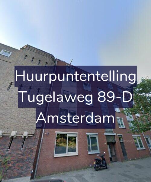 Foto gevel Huurpuntentelling voor Tugelaweg 89-D, Amsterdam