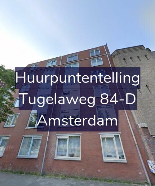 Foto gevel Huurpuntentelling voor Tugelaweg 84-D, Amsterdam