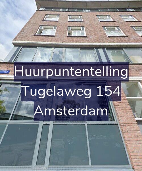 Foto gevel Huurpuntentelling voor Tugelaweg 154, Amsterdam