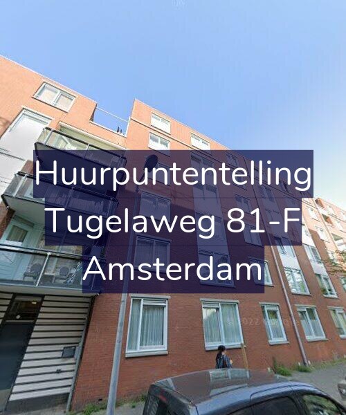 Foto gevel Huurpuntentelling voor Tugelaweg 81-F, Amsterdam