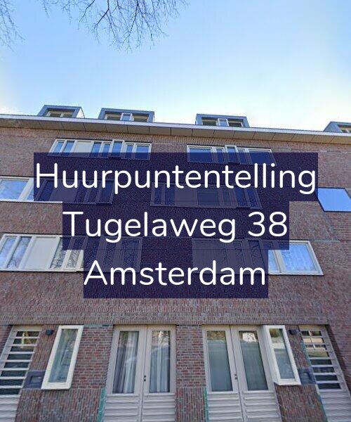 Foto gevel Huurpuntentelling voor Tugelaweg 38, Amsterdam