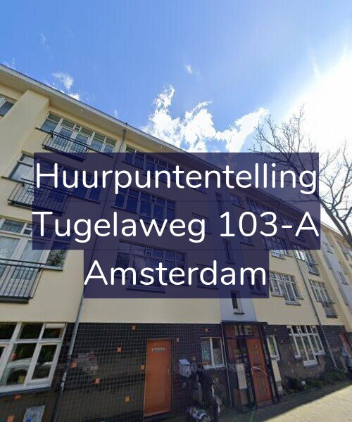 Foto gevel Huurpuntentelling voor Tugelaweg 103-A, Amsterdam
