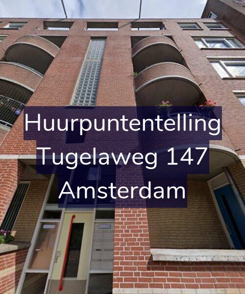 Foto gevel Huurpuntentelling voor Tugelaweg 147, Amsterdam