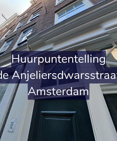 Foto gevel Huurpuntentelling voor Tweede Anjeliersdwarsstraat 12-C, Amsterdam