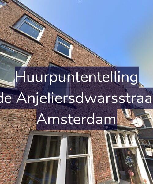 Foto gevel Huurpuntentelling voor Tweede Anjeliersdwarsstraat 24-1, Amsterdam