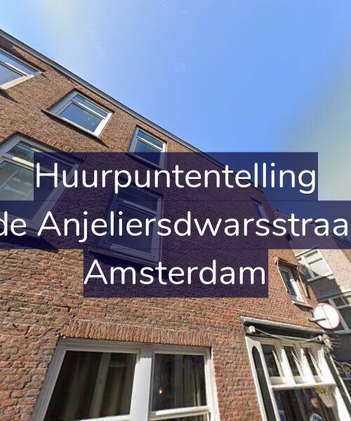 Foto gevel Huurpuntentelling voor Tweede Anjeliersdwarsstraat 24-2, Amsterdam