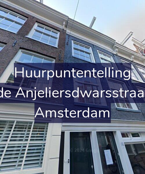Foto gevel Huurpuntentelling voor Tweede Anjeliersdwarsstraat 18-1, Amsterdam