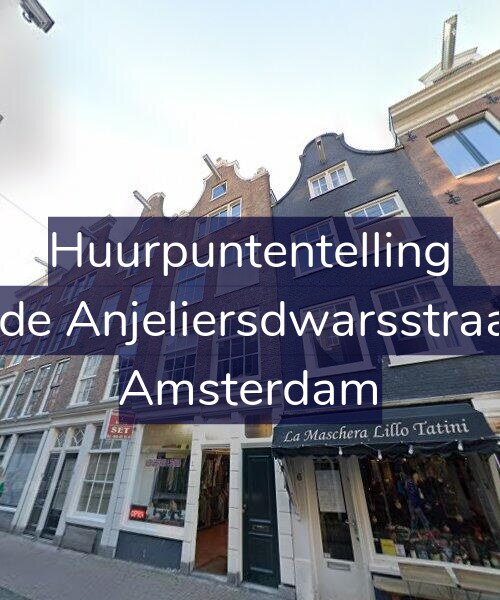 Foto gevel Huurpuntentelling voor Tweede Anjeliersdwarsstraat 8-C, Amsterdam