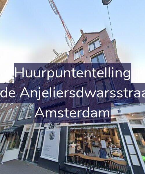 Foto gevel Huurpuntentelling voor Tweede Anjeliersdwarsstraat 4-1, Amsterdam