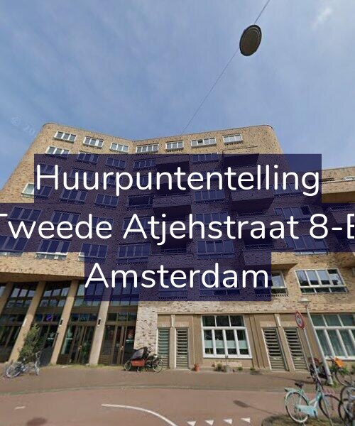 Foto gevel Huurpuntentelling voor Tweede Atjehstraat 8-B, Amsterdam