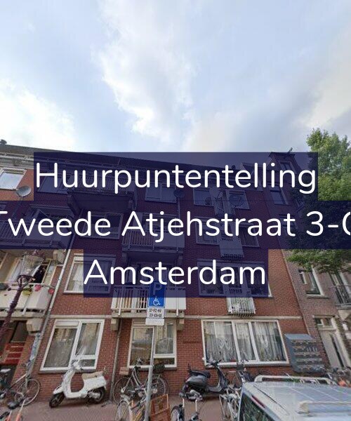 Foto gevel Huurpuntentelling voor Tweede Atjehstraat 3-C, Amsterdam