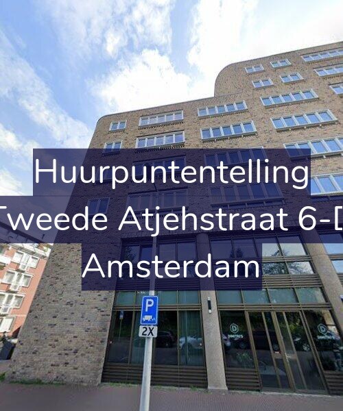 Foto gevel Huurpuntentelling voor Tweede Atjehstraat 6-D, Amsterdam