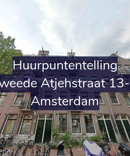 Foto gevel Huurpuntentelling voor Tweede Atjehstraat 13-D, Amsterdam