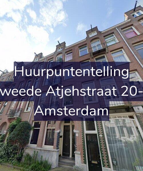Foto gevel Huurpuntentelling voor Tweede Atjehstraat 20-1, Amsterdam