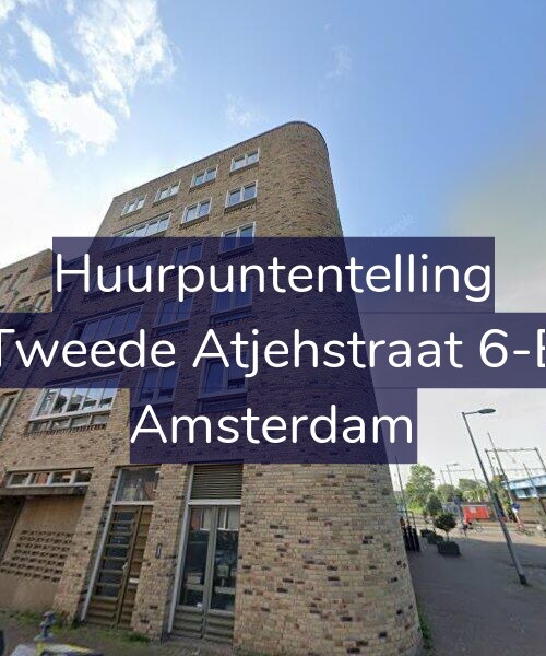 Foto gevel Huurpuntentelling voor Tweede Atjehstraat 6-E, Amsterdam