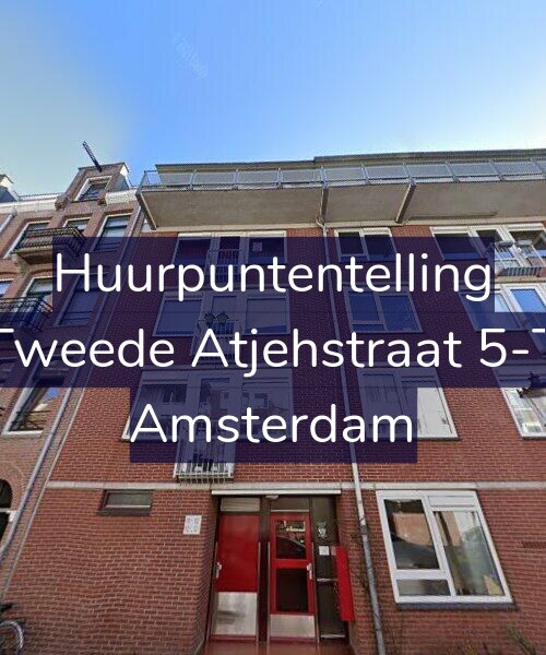 Foto gevel Huurpuntentelling voor Tweede Atjehstraat 5-T, Amsterdam