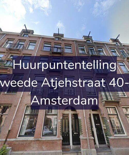 Foto gevel Huurpuntentelling voor Tweede Atjehstraat 40-1, Amsterdam