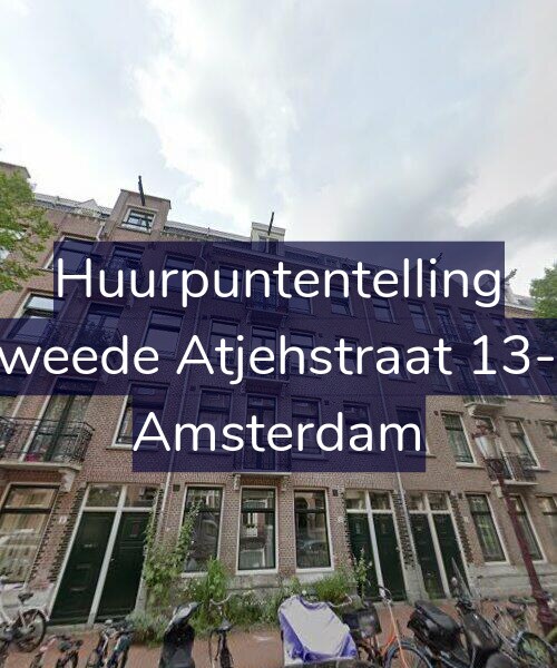Foto gevel Huurpuntentelling voor Tweede Atjehstraat 13-C, Amsterdam