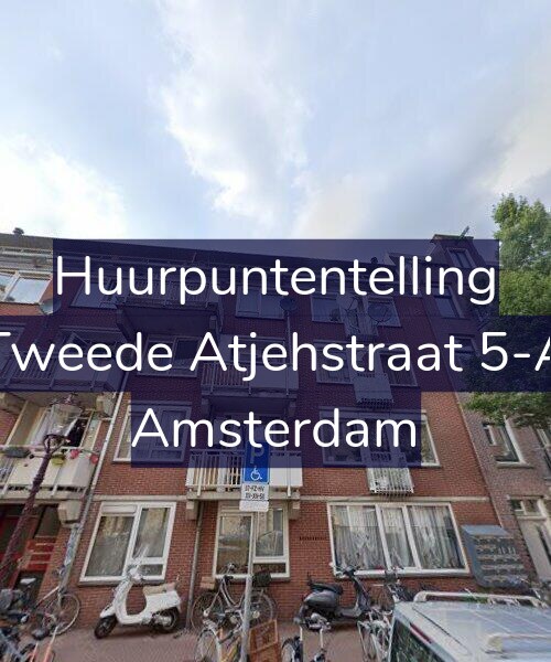 Foto gevel Huurpuntentelling voor Tweede Atjehstraat 5-A, Amsterdam