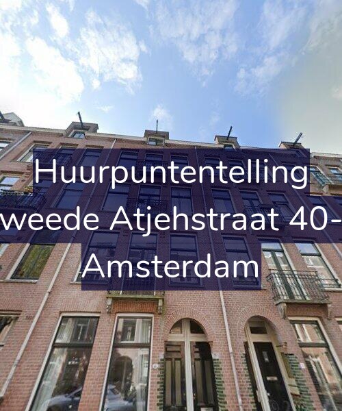 Foto gevel Huurpuntentelling voor Tweede Atjehstraat 40-3, Amsterdam