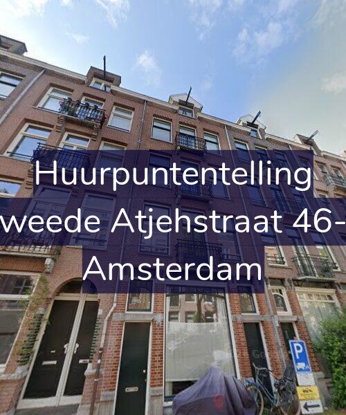 Foto gevel Huurpuntentelling voor Tweede Atjehstraat 46-1, Amsterdam
