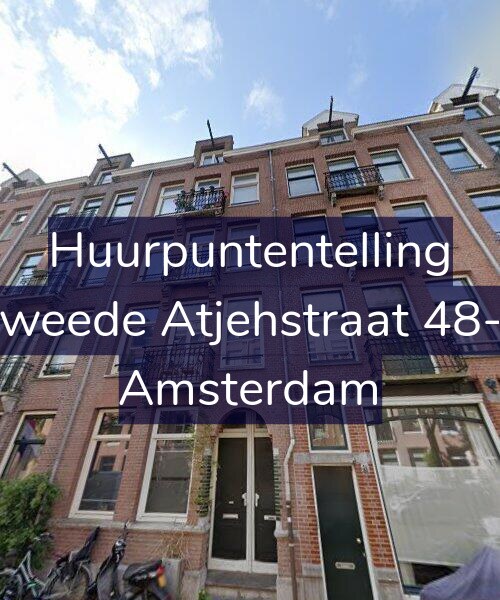 Foto gevel Huurpuntentelling voor Tweede Atjehstraat 48-F, Amsterdam