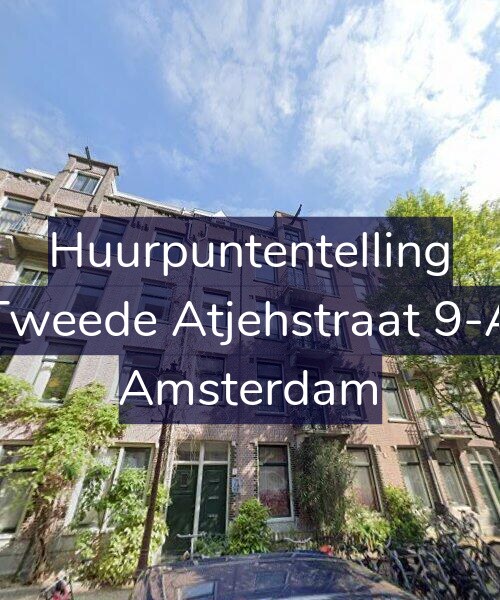 Foto gevel Huurpuntentelling voor Tweede Atjehstraat 9-A, Amsterdam